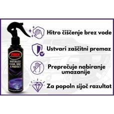 TWX® Auto Exterior Razpršilo 3 v 1 za čiščenje, poliranje in dezinfekcijo