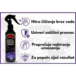 TWX® Auto Exterior Razpršilo 3 v 1 za čiščenje, poliranje in dezinfekcijo