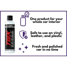 TWX® Auto Interior - Dezinficira, čisti in uniči viruse, mikrobe in bakterije
